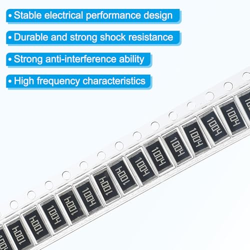 PATIKIL 2512 Surface Mount Device Chip Resistor Kit, 20Pcs 1M Ohm 1% Tolerance 1W DIY Resistor Ceramic Resistance Assortment Kits for Electronic Products - style: 1M Ohm