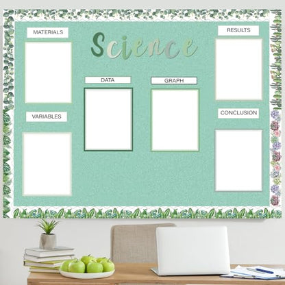 Dispowreath 96 Pcs Science Fair Board Supplies,Plant Style - style: Plant Style