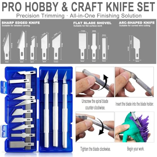 96PCS 3D Printer Tool Kit,3D Printer Accessories&Bag for Cleaning & Removal - size: 3D Printer Tool Kit (96-Piece)