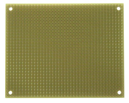 ST2 (Two-Pack) StripBoard, Uncut Strips, 1 Sided PCB, Size 2 = 100 x 80mm (3.94 x 3.15in)