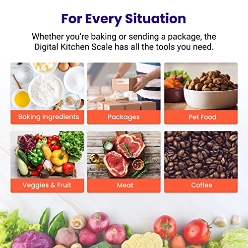 Etekcity 0.1g Food Kitchen Scale, Bowl, Digital Grams and Ounces for Weight Loss, Dieting, Baking, Cooking, and Meal Prep, 11lb/5kg, Stainless Steel Silver - color: Arctic Sliver, size: 11lb