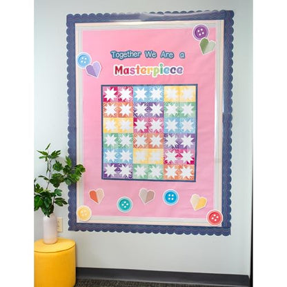 Carson Dellosa Crafty and Cool 54-Piece Together We are a Masterpiece - color: We Are a Masterpiece