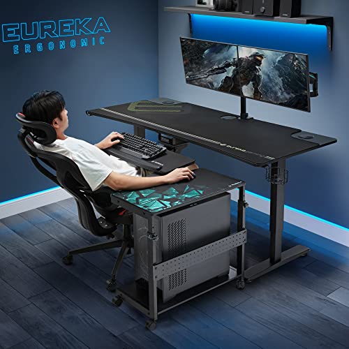 EUREKA ERGONOMIC PC Stand Height Adjustable Black - color: Black