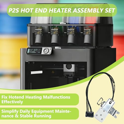 P2S Hotend Heating Assembly Kit, for Bambu Lab P2S 3D Printers