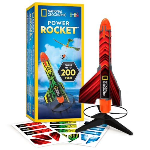 National Geographic Motorized Rocket Launcher for Kids Ages 8-12 - style: Motorized Air Rocket