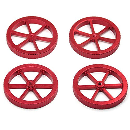 4PCS Aluminum Hand Twist Leveling Nut - style: 60mm-Aluminum