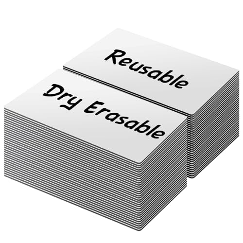 LLPT Dry Erase Magnetic Labels 1" x 4" 50 Packs White (DML1040WT) - color: White