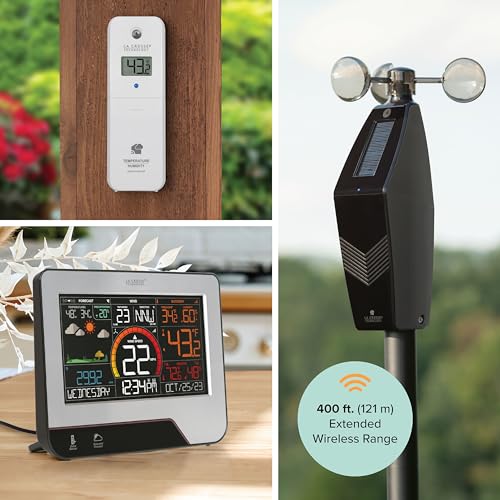 La Crosse Technology V23-WTH Wi-Fi Professional Color Wind + Weather System