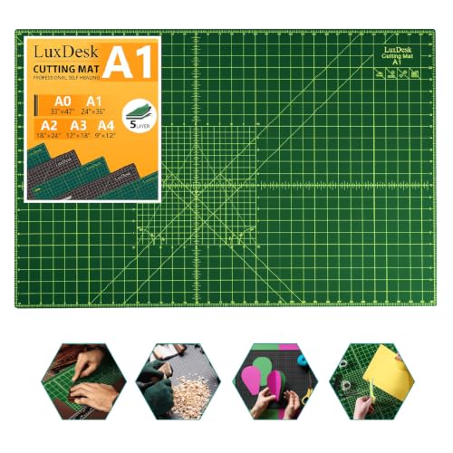 Large Self Healing Cutting Mat For Sewing 24x36 In A1 Quilt Cutting Mat