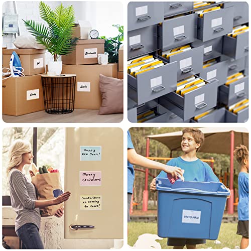 MaxGear 3" x 5" Index Card Holder, 104 Pack Label Holders for Storage Bins - size: 3" x 5" (Pack of 2), style: 52 Pack