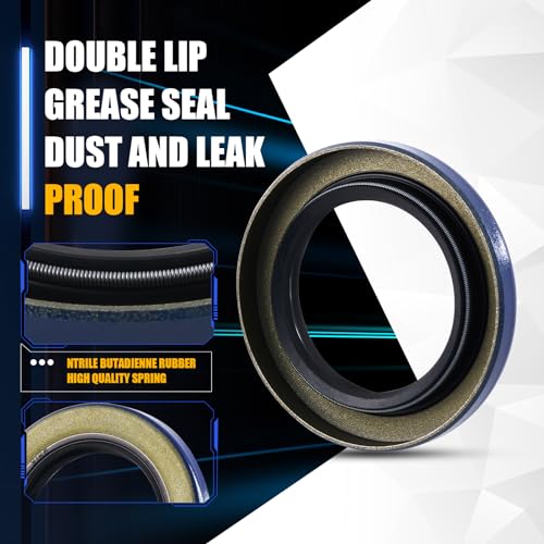 XiKe Trailer Wheel Bearings L44643 L44610 Fits 2000 Lbs 1'' Axles, 2 Sets - size: L44643/10 + Seal ID 1.249'', style: Pack 2 Set