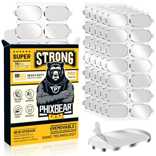 PHIXBEAR Removable Adhesive Dots, No Trace Museum Poster Mounting Putty - size: Extra Large-Pro