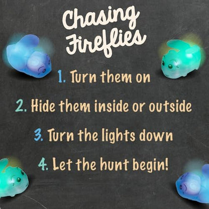 Toysmith Chasing Fireflies Light Up Bug Catching Game Indoor Outdoor