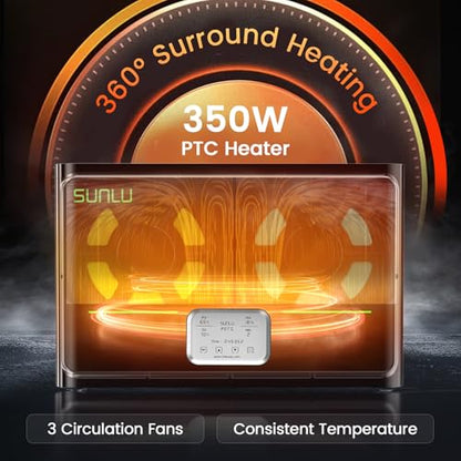 SUNLU S4 3D Printer Filament Dryer, Black - color: S4 Black