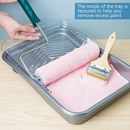 Mister Rui 9 Inch Tray Liners 20-Pack, Disposable for Paint Roller Trays - color: 9 Inch, 20 Pack