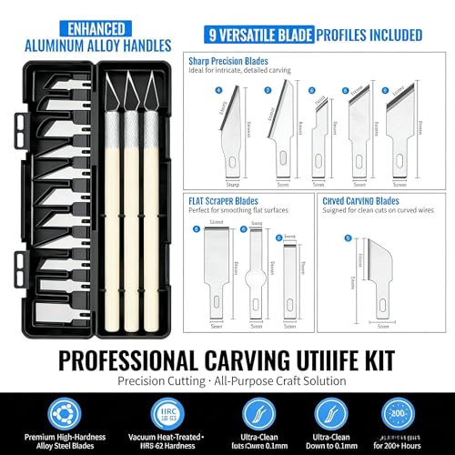 69-Piece 3D Printer Tool Kit with Deburring Tool, Flush Cutters, Needle File Set, Nozzle Cleaning Kit and Plastic Scraper – Complete 3D Printing Starter Kit