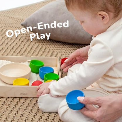Ulanik Balls in Nests Starter Kit Montessori Toys for 1 Year Old