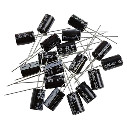 22 Values, 1uF-100uF, 100V 250V 400V, Aluminum Electrolytic Capacitor Kit - style: 100V-400V 330PCS