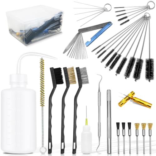 Spray Gun Cleaning Kit, Airbrush Cleaning Kit, Universal Paint Gun Cleaner Brushes Set, Paint Sprayer Cleaning Kit