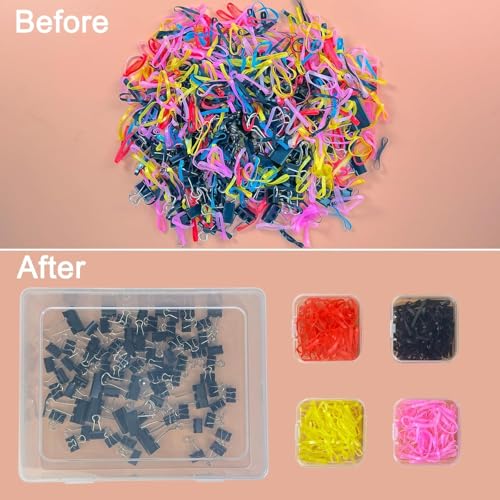 Guyuyii 30 PCS Clear Bead Organizer Box, Small Storage Containers with Lids - size: 31 Pcs