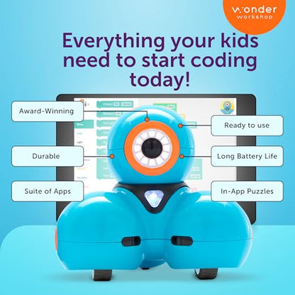 Wonder Workshop Dash Robot - Coding Robots for Kids 6 and Older - size: Dash Robot