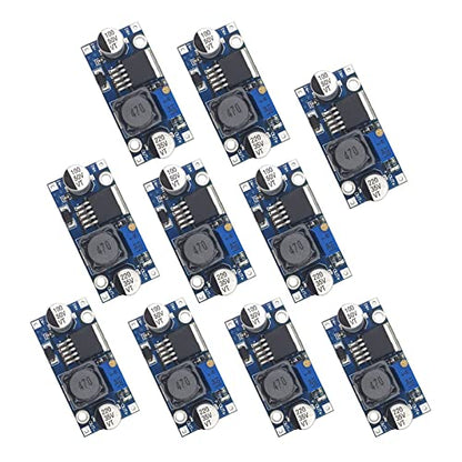 10 Pack LM2596 DC to DC High Efficiency Voltage Regulator 3.2-35V to 1.25-30V Buck Converter DIY Power Supply Step-Down Module