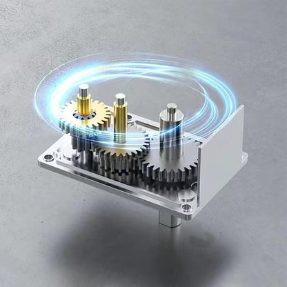 DC 12V 65RPM 0.75Kg.cm 6mm Single Shafts Self-Locking Reversible Worm Gear Motor with Cable, High Torque Speed Reduction Motor, Turbine Electric Gearbox Motor JSX100-370 - size: 12v 65rpm