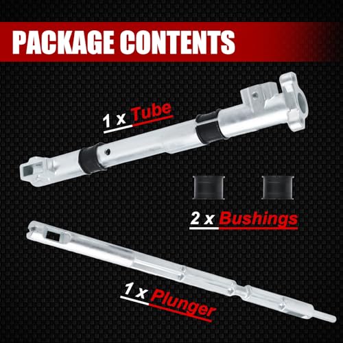 Automatic Transmission Steering Column Shift Tube with Plunger & Bushing Assembly 905-102 Compatible with Ford E150 E250 E350 F150 F250 F350 F450 F550 Excursion Expedition Explorer Ranger 1995-2011