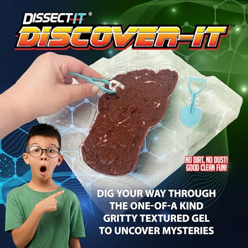 Dissect-It Discover-It Bigfoot Dig Kids Science Kit, Gel Dissection Kit for Kids to Learn Anatomy, STEM Toys for Ages 6 and Above