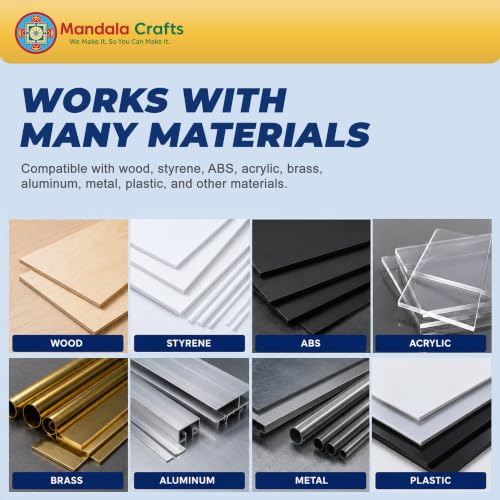 Mandala Crafts 13 Model Building Hobby Tools Kit for 3D Plastic Miniatures - style: Basic 13 PCs