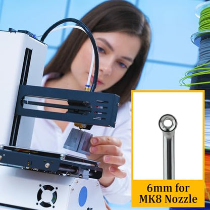 Ender 3 Nozzles 0.4MM,20Pcs Brass Hotend Nozzles with 16Pcs 3D Printer Nozzle Cleaning Kit,3D Printer Toos for Creality Mk8 Ender 3/Ender 3 Pro Upgrades/Ender 3 V2,3D Printer Accessories - color: 3D Printer Nozzle Wrench Maintenance Kit