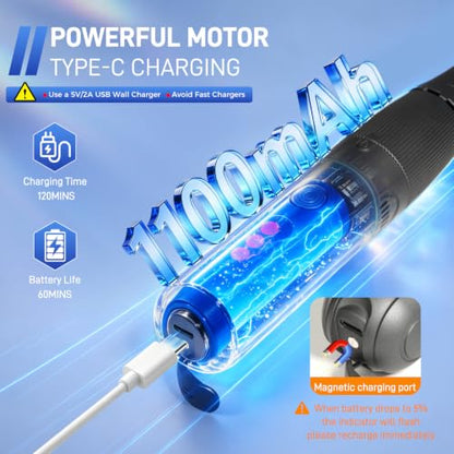 Cordless Rotary Tool Kit, Rechargeable Mini Rotary Tools - color: Grey
