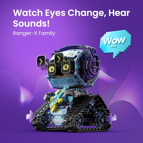 Sillbird Robot Building Kit with Remote Control STEM Gifts for Boys 8-12