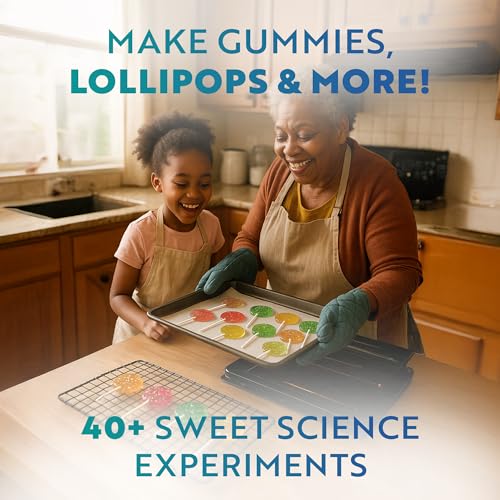 Playz Edible Candy Making Kit for Kids Age 8-12 Years Old with 40+ Fun - style: Edible Candy