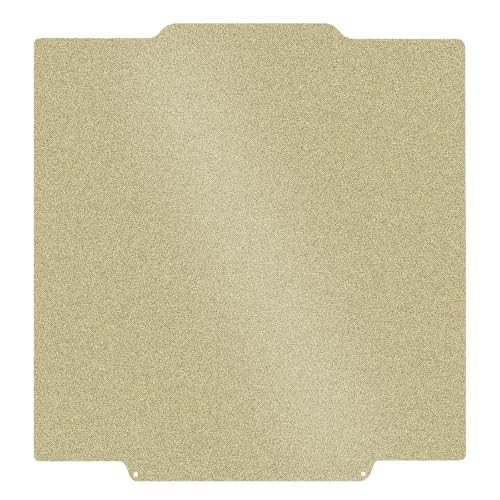 266x293mm PEI Build Plate for Flashforge Creator 5/5 Pro, Double-Sided Textured PEI Spring Steel Sheet Heat Bed with Strong Adhesion & Easy Part Removal - size: 266x293mm