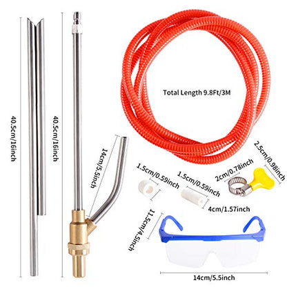 Pressure Washer Sandblasting Kit, 1/4" Quick Connect, 5000 PSI