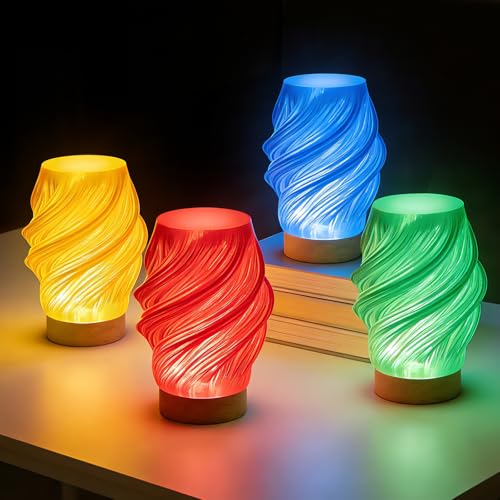 IEMAI PETG Filament 1.75mm, Transparent Filament 250g×4 Bundle Multicolor - color: Red+blue+green+orange