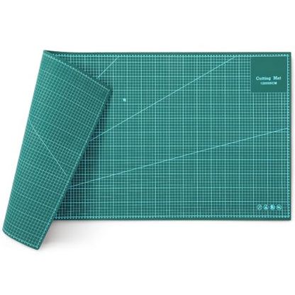 Pangda 1 Pcs 24 x 48 in Large Self Healing Cutting Mat for Sewing, Green - color: Green, size: 48"L x 24"W