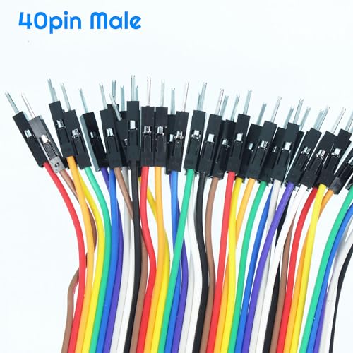 120pcs Multicolored Dupont Wire Breadboard Jumper Ribbon Cables
