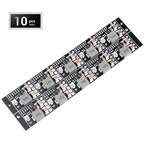 DROK 1.8V/2.5V/3.3V/12V/9V/5V Buck Converter Adjustable Pack of 5 - color: Black