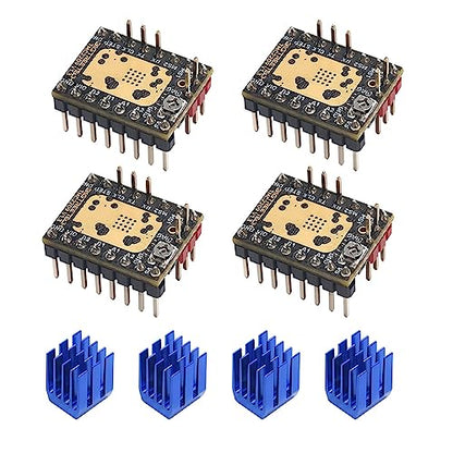BIGTREETECH TMC2209 V1.3 Stepper Motor Driver, 2.8A UART/DIR/Step Mode - style: 4*TMC2209