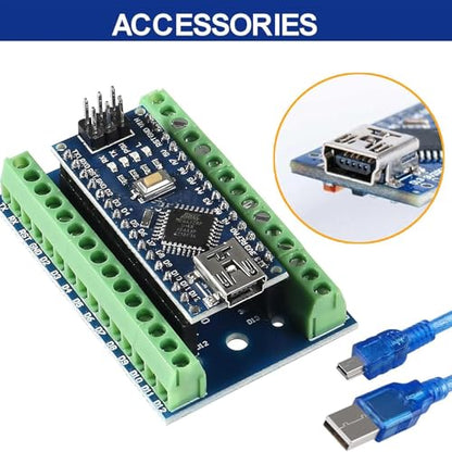 2-Pack Nano V3.0 Board with IO Expansion Shield