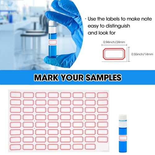 12PCS 7ml Clear Glass Small Vials with White Screw Caps & Plastic Stoppers - color: CLEAR, size: 7ml