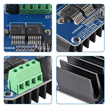 BTS7960 43A H-Bridge Double High Power Motor Driver Module/DIY Smart Car Current Diagnostic