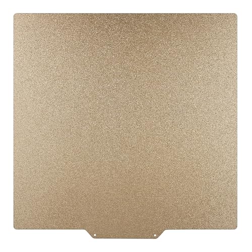 280x280mm Qidi X-Plus 3 Double Sided Textured PEI Build Plate Flexible Spring Steel Platform for Crealty Ender 7, Qid1 X-Plus3 3D Printer. - size: 280x280mm
