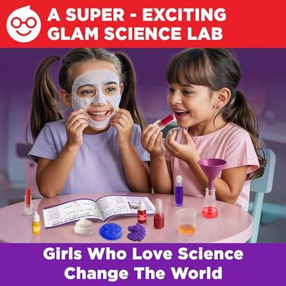 Doctor Jupiter Glam Science, DIY Makeup Craft Kit for Kids Ages 6,7,8+ - style: Glam Science Kit: 6+
