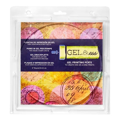 Gel Press Gelli Printing Plate - (8" Circle) - 10806-8 - size: 8" Round
