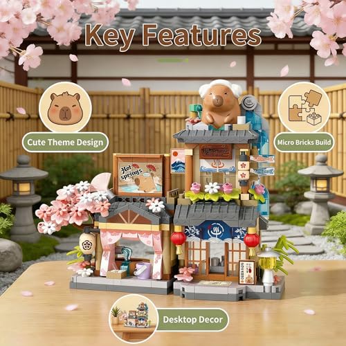 Bear Cub’s Bakery Mini Micro Building Blocks Toy Set - color: Bear Cub’s Bakery
