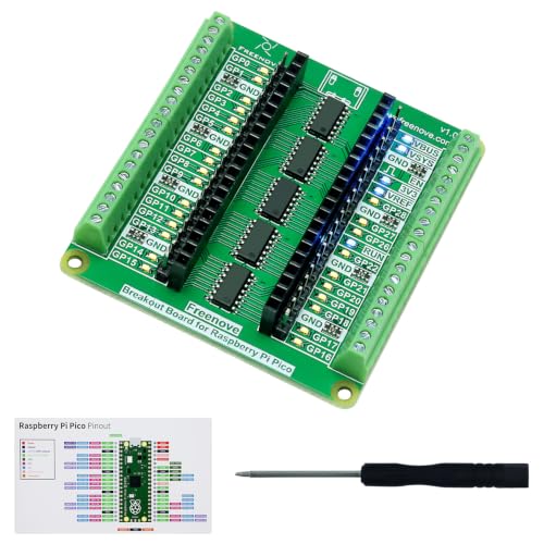 Freenove Breakout Board for Raspberry Pi Pico 1 2 W 2W H WH HAT
