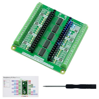 Freenove Breakout Board for Raspberry Pi Pico 1 2 W 2W H WH HAT